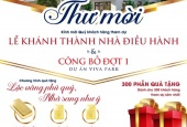 HOT Mở bán đợt đầu tiên Viva Park Khu du lịch Giang Điền Lh 0975571441