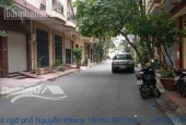 Bán nhà ngõ phố Nguyễn Khang 180m2 MT:10m lô góc giá 30,5tỷ