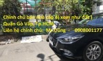 Chính chủ bán nhà cấp 4( xem như đất ) Quận Gò Vấp, Tp.HCM