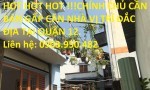 HOT HOT HOT !!!CHÍNH CHỦ CẦN BÁN GẤP CĂN NHÀ VỊ TRÍ ĐẮC ĐỊA TẠI QUẬN 12