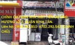 CHÍNH CHỦ BÁN NHÀ MẶT TIỀN ĐƯỜNG HƯƠNG LỘ 2, QUẬN BÌNH TÂN