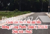 Chính chủ bán gấp lô đất mặt tiền đường 8 Long Phước, Quận 9, TPHCM