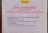 Bán Gấp Lô Đất  - Xã Xuân Thới Thượng - Huyện Hóc Môn - TP Hồ Chí Minh