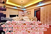 Cho thuê CHCC tầng 5 căn góc 2 mặt thoáng khu chung cư Nam Cường, ngõ 234 Hoàng Quốc Việt, Bắc Từ Liêm.