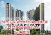 Bán căn hộ mặt phố Xuân Thủy, Mipec Rubik 360, diện tích đa dạng, giá chỉ từ 35tr/m2 . Lh : 0986685897