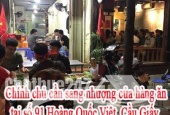 Chính chủ cần sang nhượng cửa hàng ăn tại số 91 Hoàng Quốc Việt, Cầu Giấy, HN