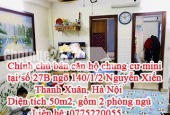 Chính chủ bán căn hộ chung cư mini tại số 27B ngõ 140/1/2 Nguyễn Xiển, Thanh Xuân.