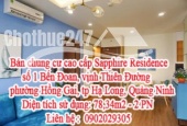 Bán chung cư cao cấp Sapphire Residence, số 1 Bến Đoan, vịnh Thiên Đường, phường Hồng Gai, tp Hạ Long, Quảng Ninh.