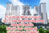 Chính chủ cần bán căn hộ chung cư Xuân Mai, phường Đông Hương, Thành phố Thanh Hóa
