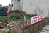 Bán 42m2 đất xã Vân Canh, Hoài Đức, mặt tiền 4m, SĐCC giá 35 triệu/m2