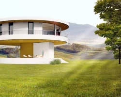 Ngôi nhà tự xoay 360 độ đón ánh nắng mặt trời